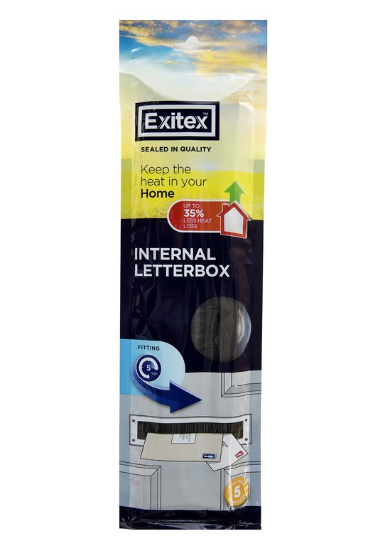 Exitex Letter Box Seal Without Flap - Brown
